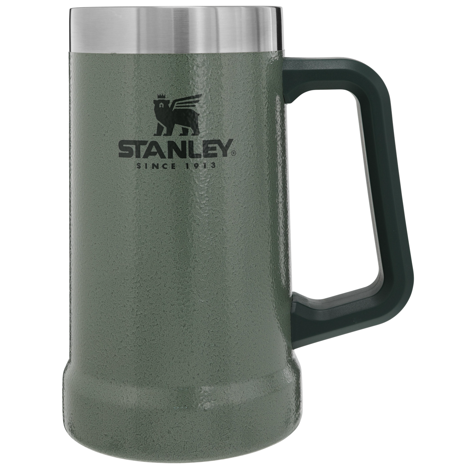 Stanley 1913 Adventure Big Grip Beer Stein 24 OZ in Hammertone Green | View 1
