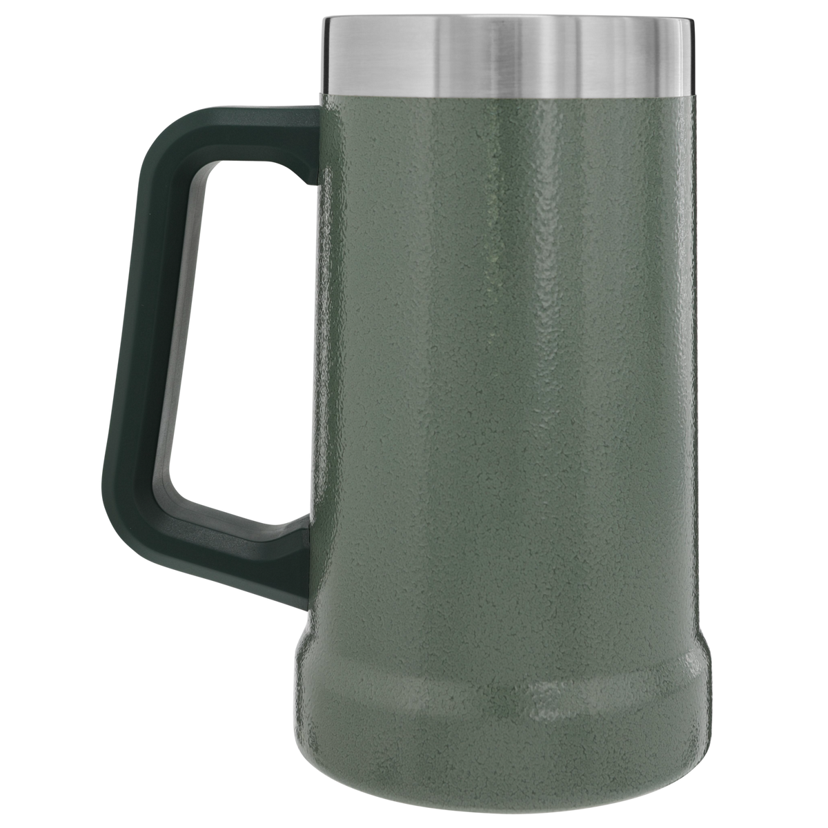 Stanley 1913 Adventure Big Grip Beer Stein 24 OZ in Hammertone Green