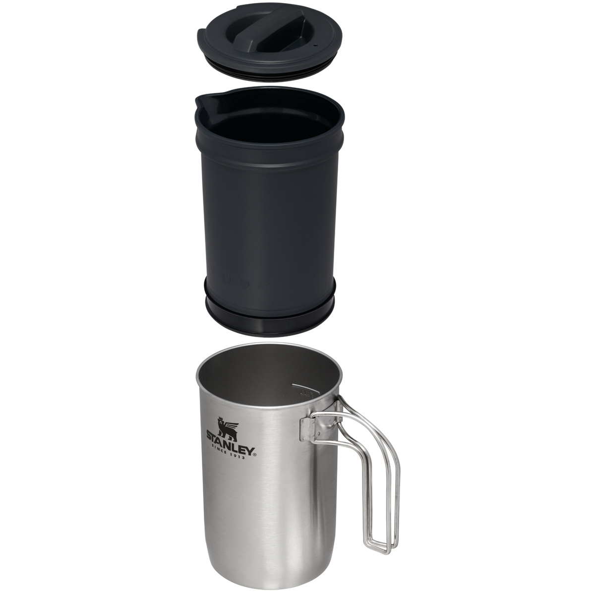 Stanley 1913 Adventure All-In-One Boil + Brew French Press 32 OZ in Stainless