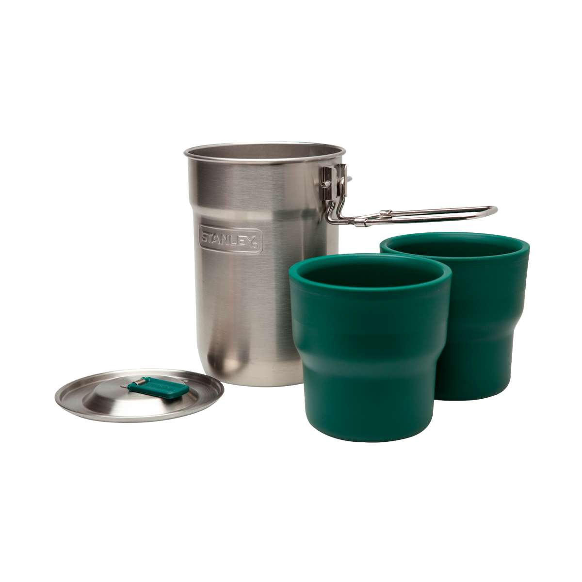Stanley 1913 Adventure Nesting Two Cup Cookset in Stainless
