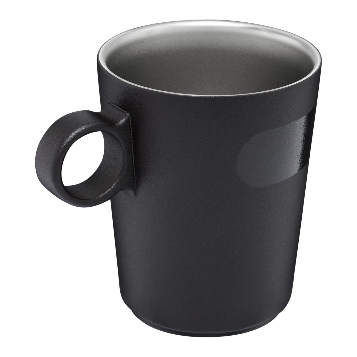 Stanley 10.6 OZ Cafe Latte Cup with Circular Handle in Matte Black
