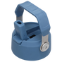 Swatch for Stanley 1913 The IceFlow™ Flip Straw Water Bottle Lid 17 OZ to 22 OZ in Blue Ashes | Lid View