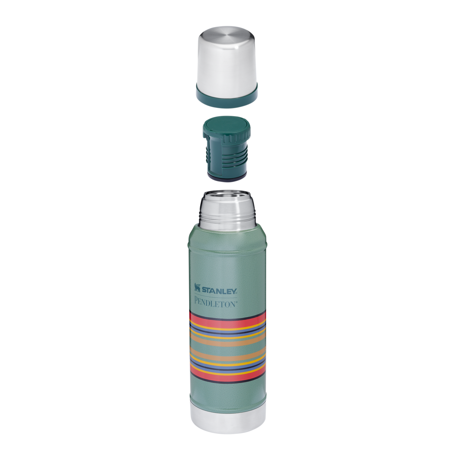 Stanley 1913 Stanley x Pendleton Classic Bottle 1.0 QT in Yakima Camp Stripe | View 1