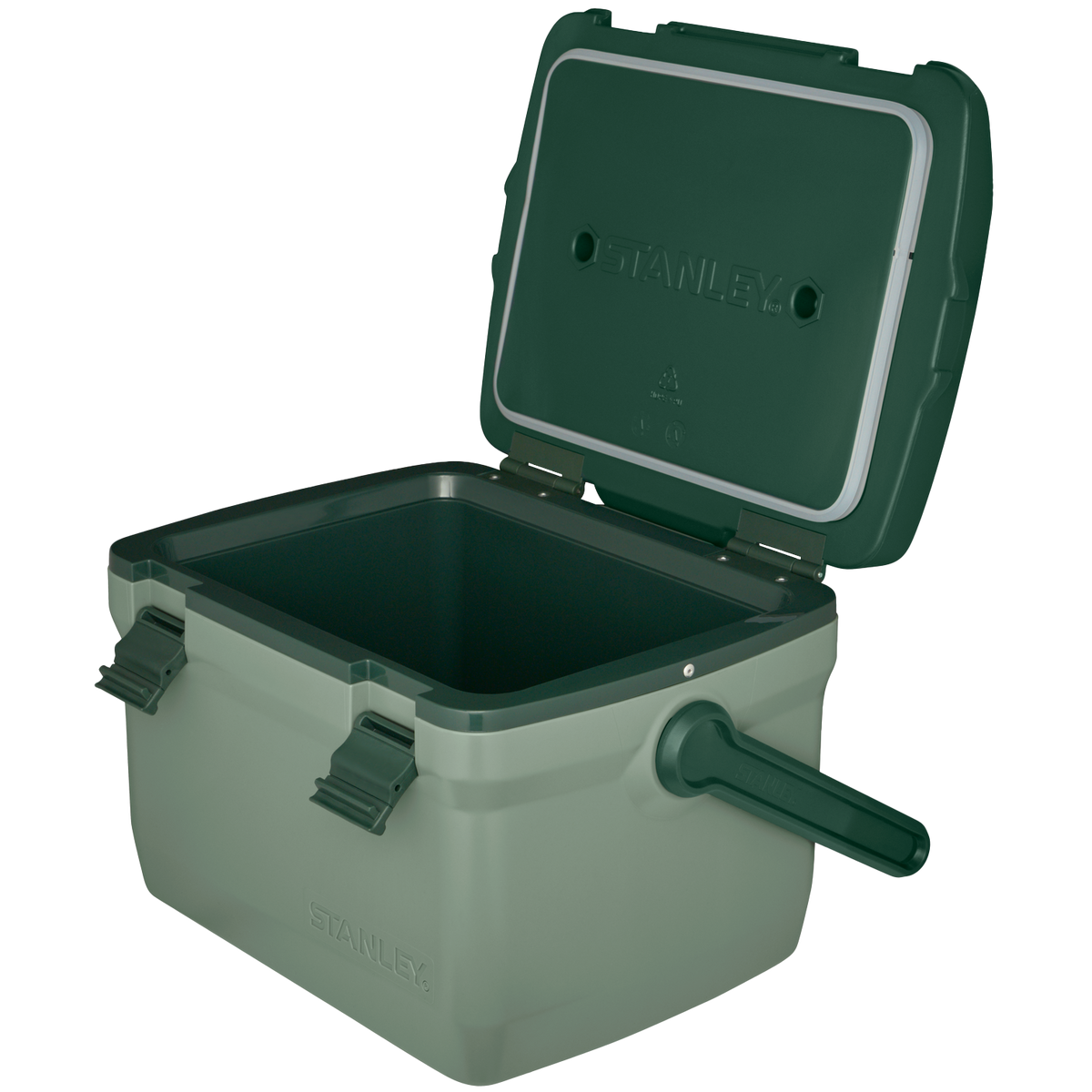 Stanley 1913 The Easy Carry Lunch Cooler 7 QT in Stanley Green | Open View