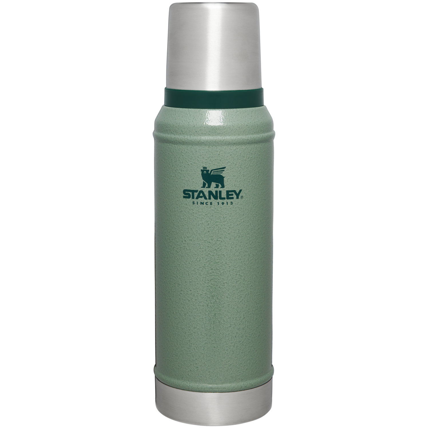 Stanley 1913 Classic Legendary Bottle 1.0 QT in Hammertone Green | View 1