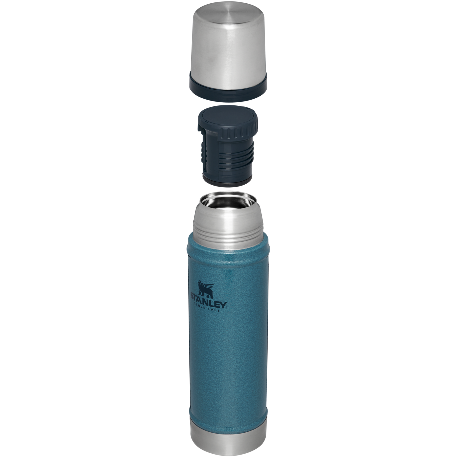 Stanley 1913 Classic Legendary Bottle 20 OZ in Hammertone Lake | View 1