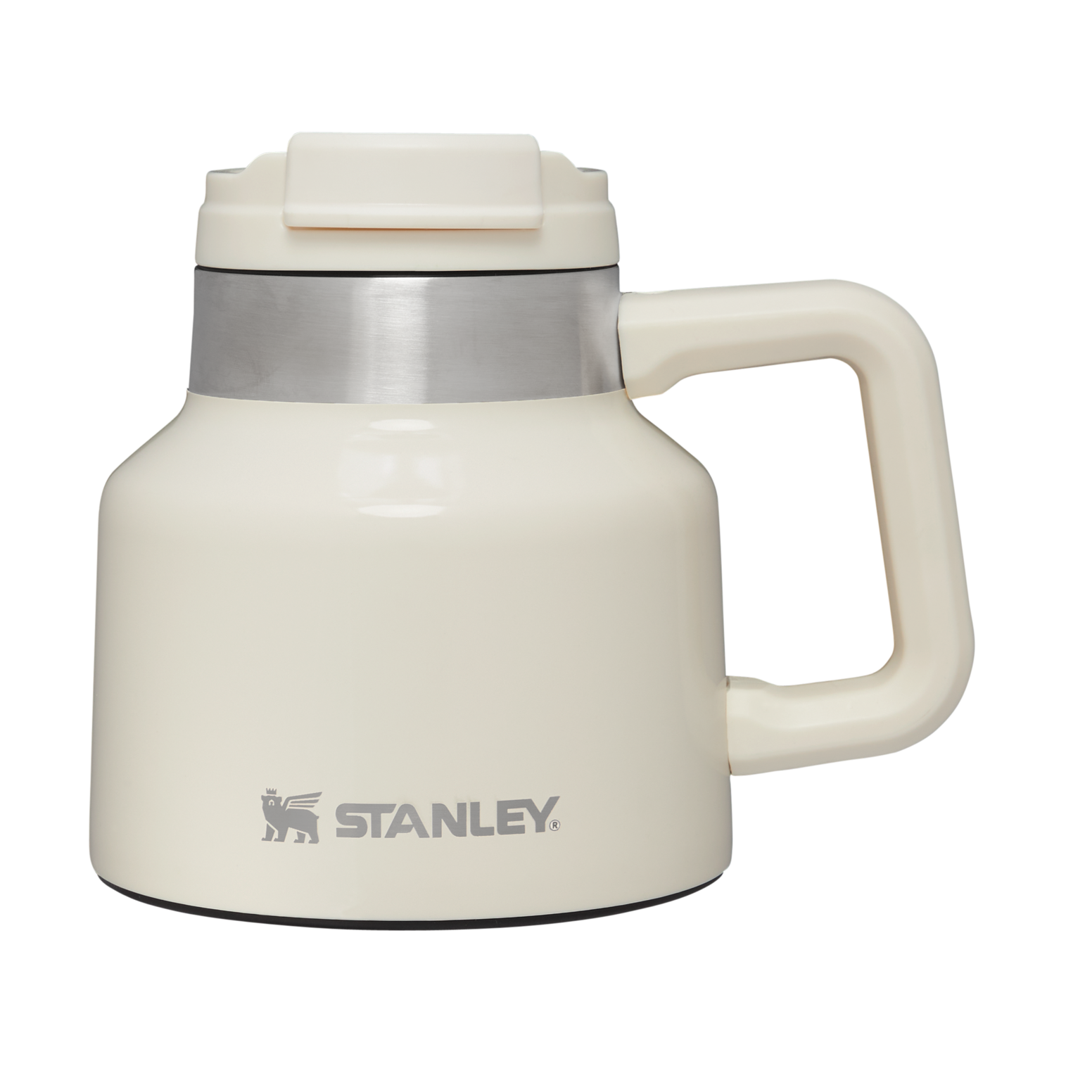 Stanley 1913 Adventure Tough-To-Tip Admiral's Mug 20 OZ in Cream Gloss