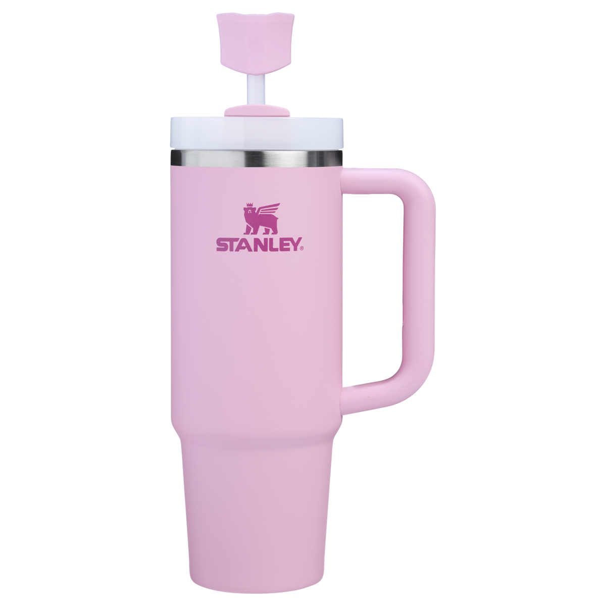 Stanley 1913 The Stay Smooth Straw Topper 2-pack in Cherry Blossom