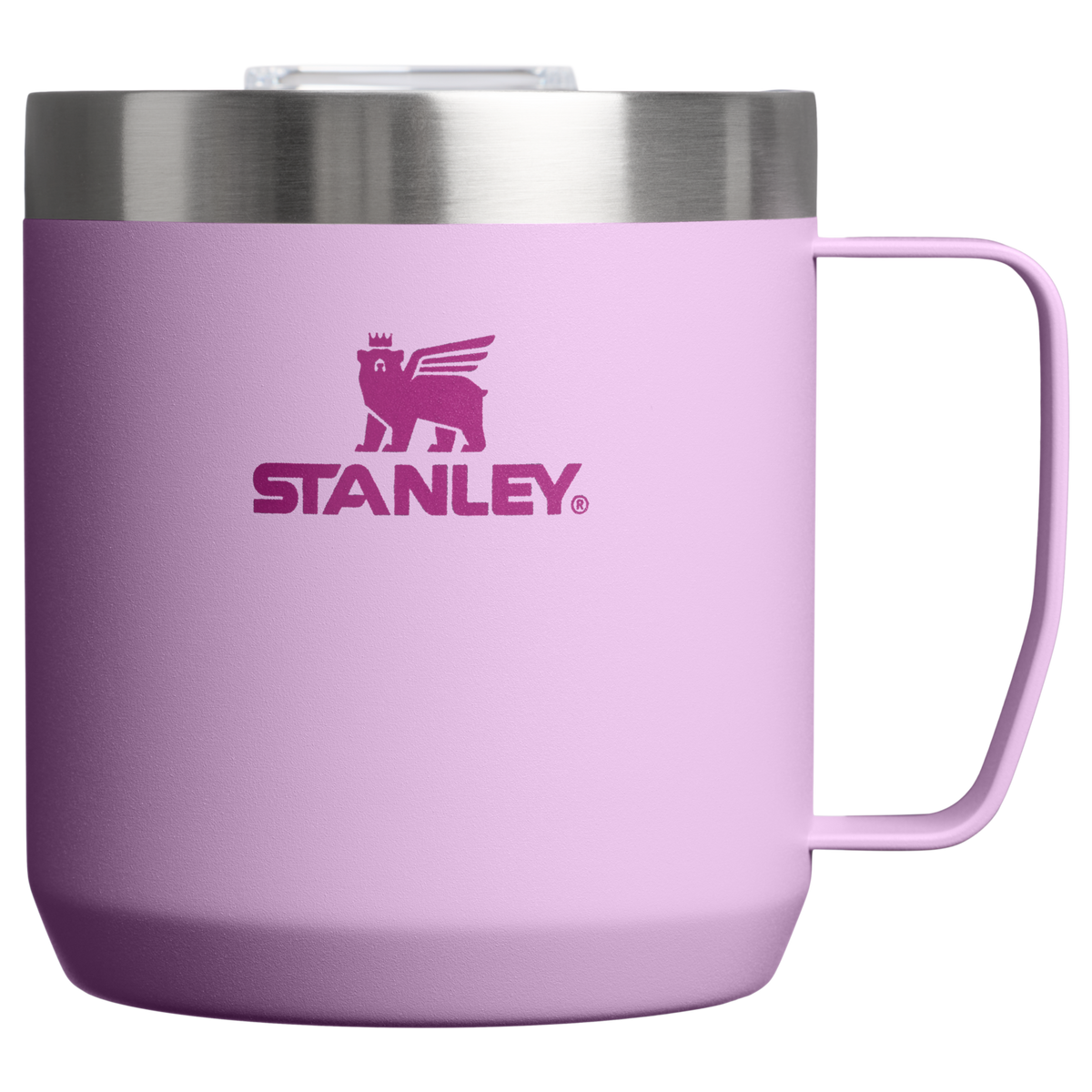 Stanley 1913 Classic Legendary Camp Mug 12 OZ in Soft Orchid | Front View