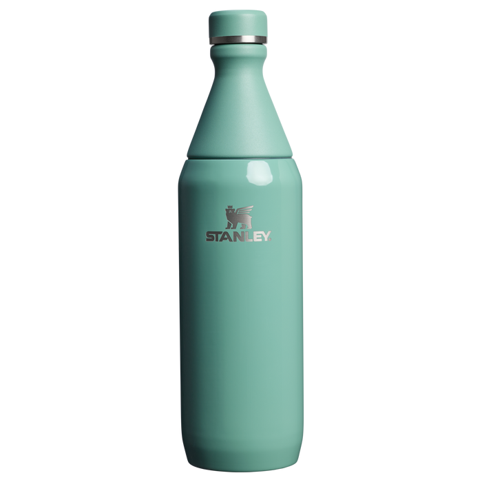 Stanley 1913 All Day Slim Bottle 20 OZ in Spring Green Gloss | Front View