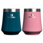 Swatch for Stanley 1913 The Reserve Wine Tumbler 11 OZ (2-pack) in Ponderosa Gloss/Port Shimmer
