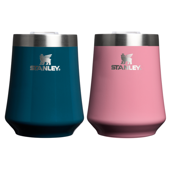 Stanley 1913 The Reserve Wine Tumbler 11 OZ (2-pack) in Ponderosa Gloss/Port Shimmer