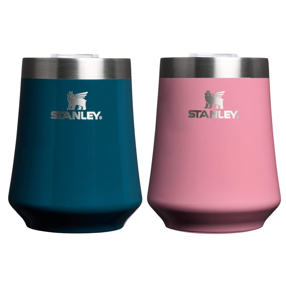 Stanley 1913 The Reserve Wine Tumbler 11 OZ (2-pack) in Ponderosa Gloss/Port Shimmer
