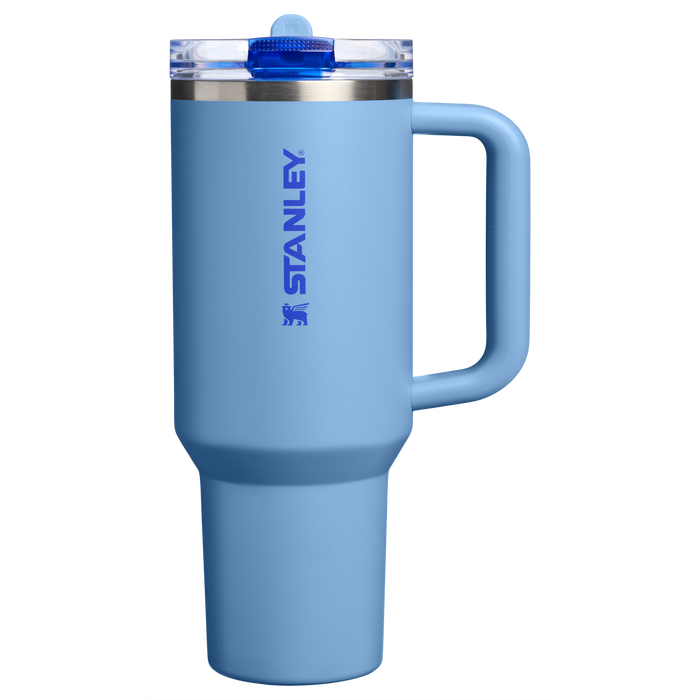 Stanley 1913 The Quencher ProTour Flip Straw Tumbler 40 OZ in Blue Sky | Front View