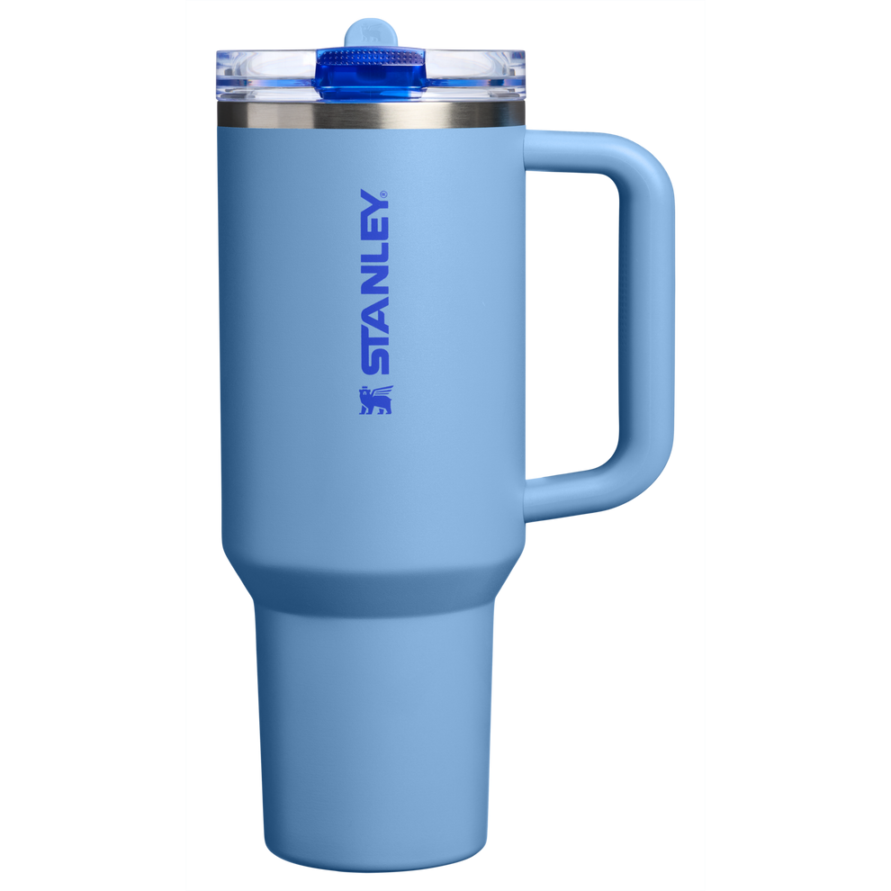 Stanley 1913 The Quencher ProTour Flip Straw Tumbler 40 OZ in Blue Sky | Front View