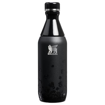 Stanley 1913 The All Day Slim Luxe Bottle 12 OZ in Midnight Ruby | Front View