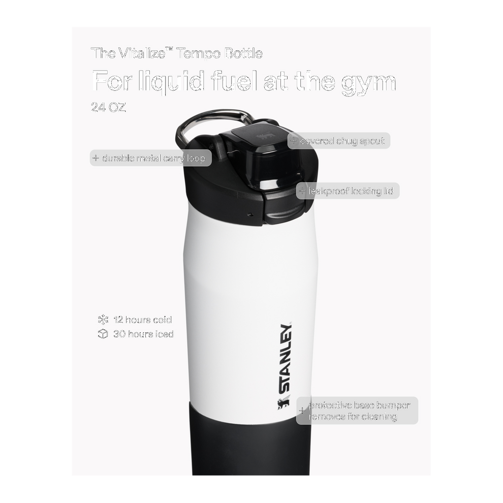 Stanley 1913 The Vitalize™ Tempo Bottle 24 OZ in Chalk