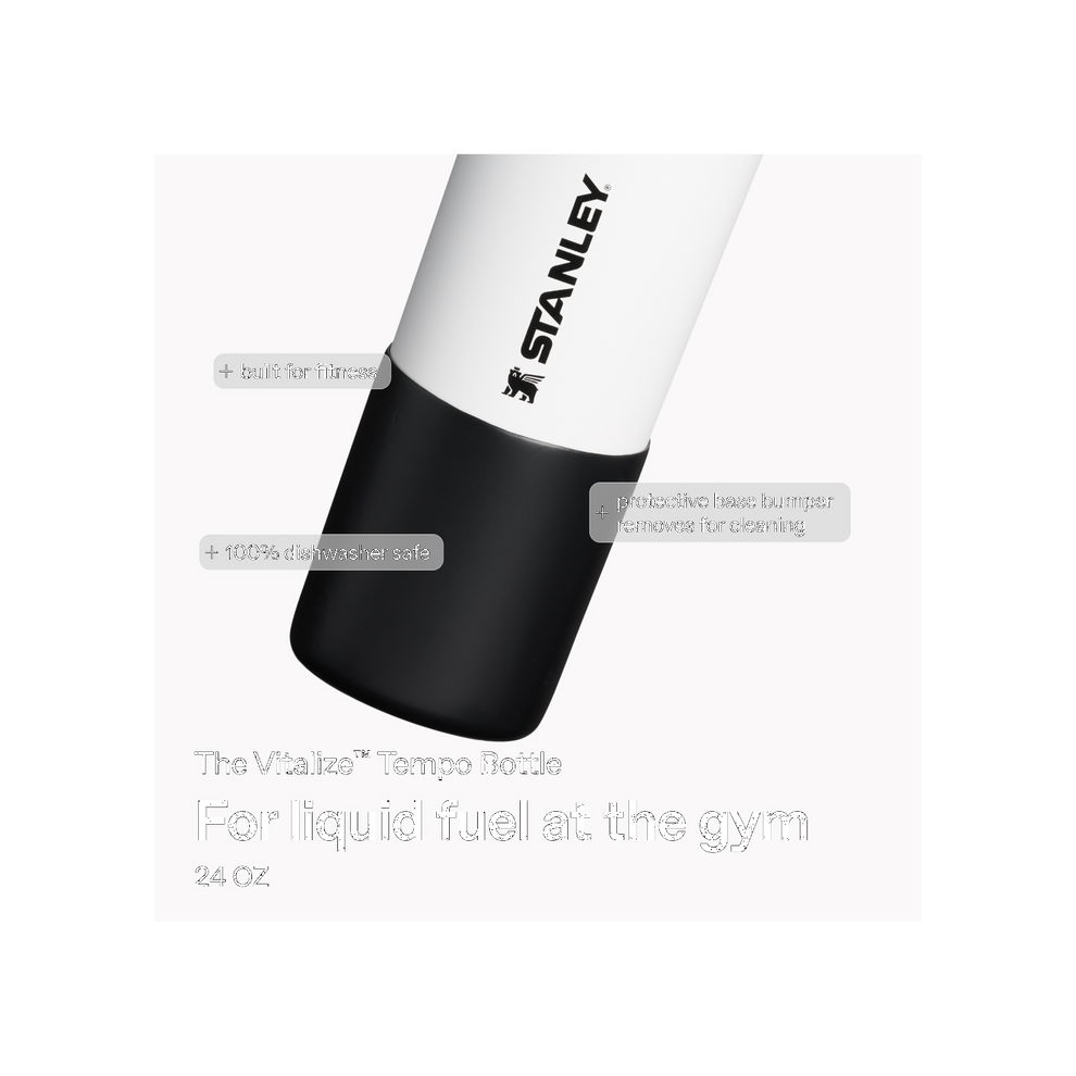 Stanley 1913 The Vitalize™ Tempo Bottle 24 OZ in Chalk | Infographic View