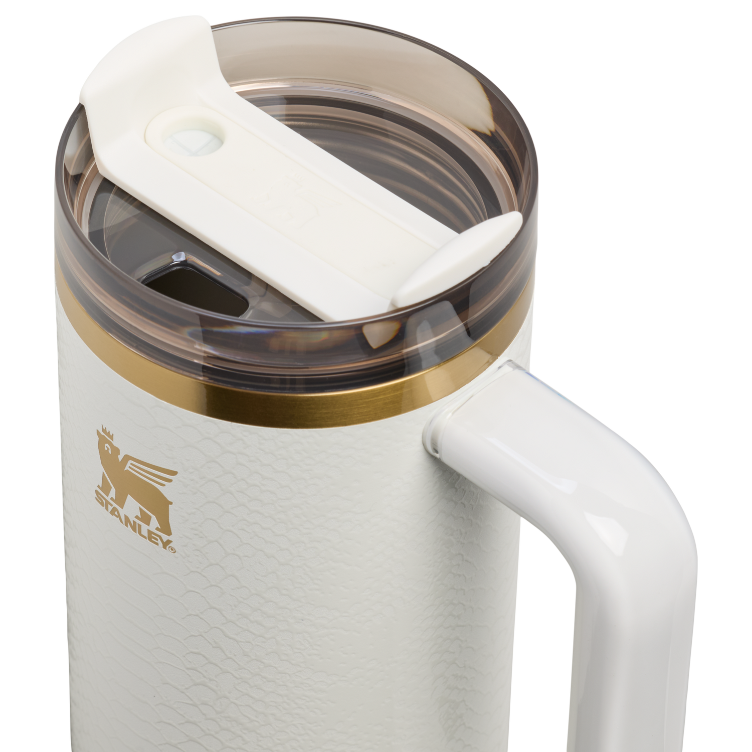 Stanley 1913 The Quencher® Luxe H2.0 FlowState™ Tumbler 30 OZ in Pale Stone Snakeskin | View 2