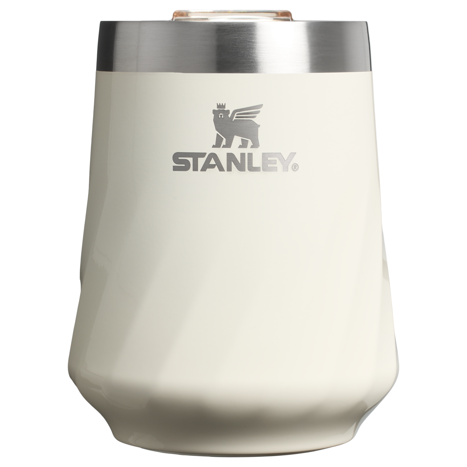 Stanley 1913 The Textured Reserve Wine Tumbler 11 OZ in Cream Gloss