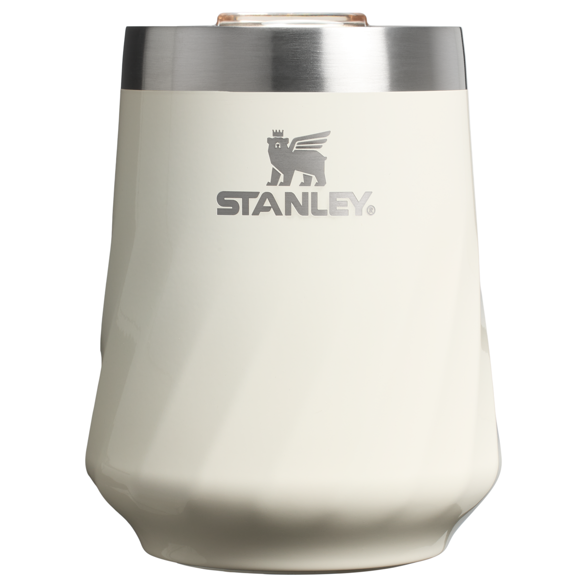 Stanley 1913 The Textured Reserve Wine Tumbler 11 OZ in Cream Gloss