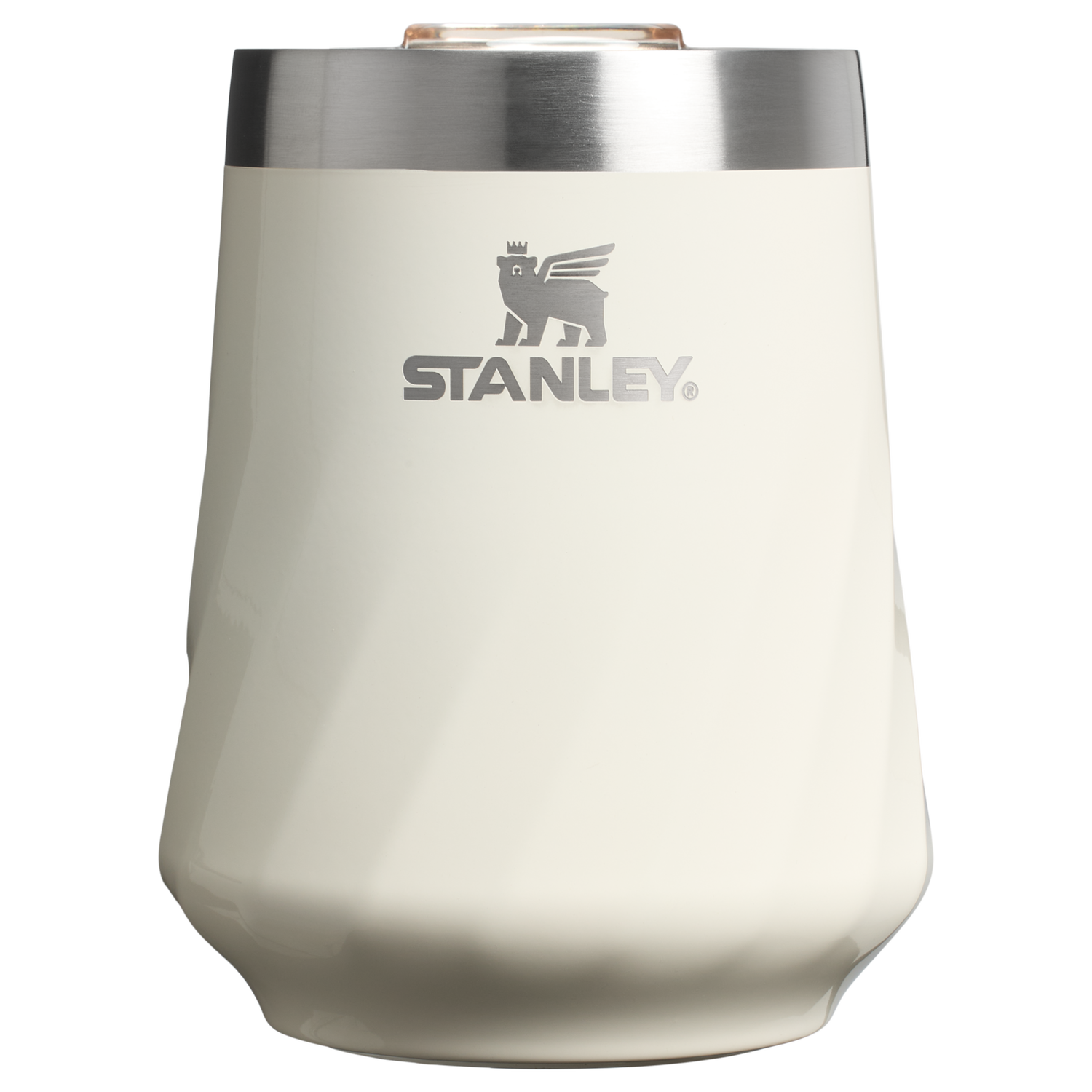 Stanley 1913 The Textured Reserve Wine Tumbler 11 OZ in Cream Gloss | View 1