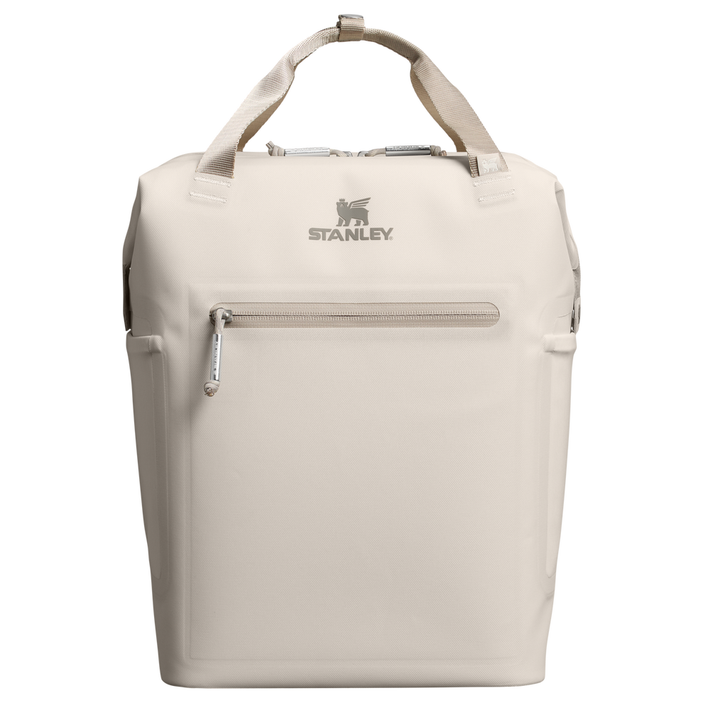 Stanley 1913 The All Day Madeleine Mini Cooler Backpack 20 Can 14 QT 13.2 L in Cream