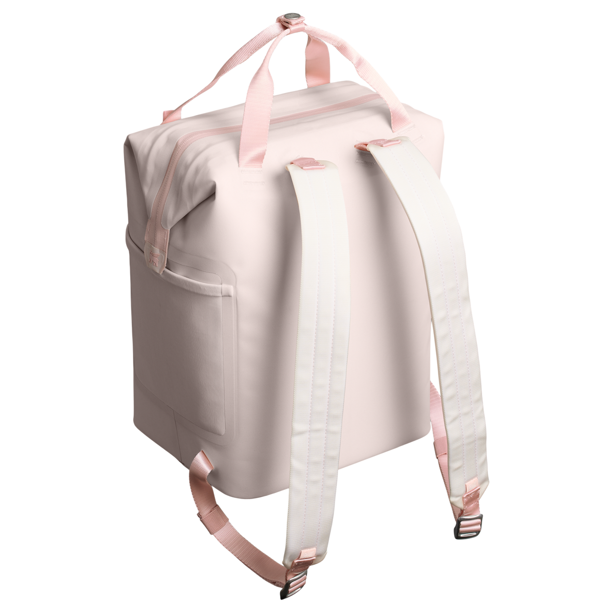 Stanley 1913 The All Day Madeleine Mini Cooler Backpack 20 Can 14 QT 13.2 L in Rose Quartz | Back View