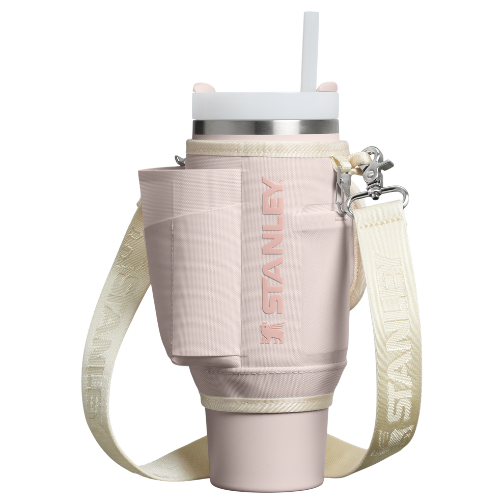 Stanley 1913 The All Day 30 OZ Quencher Carry-All in Rose Quartz / One Size