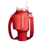 Swatch for Stanley 1913 The All Day 40 OZ Quencher Carry-All in Hot Coral