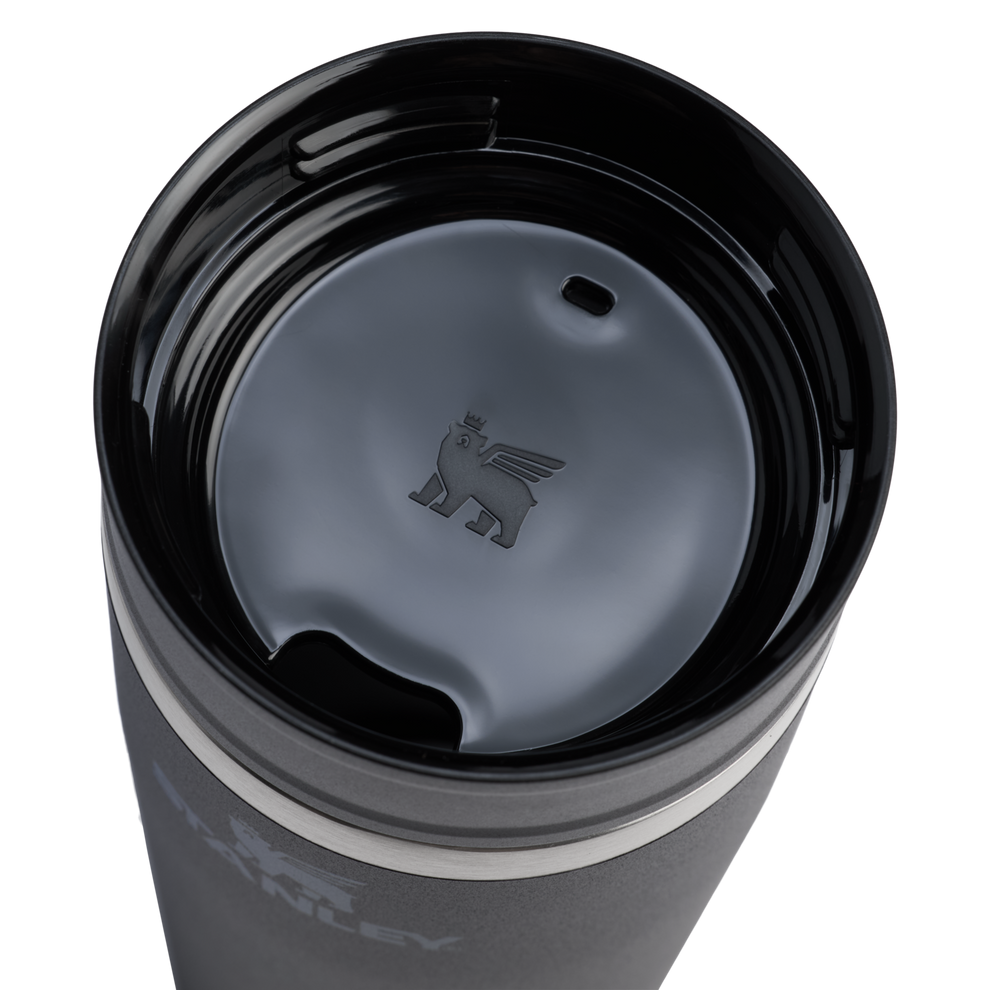 Stanley 1913 The Café-To-Go Travel Mug 20 OZ in Black 2.0 | Lid Detailed View