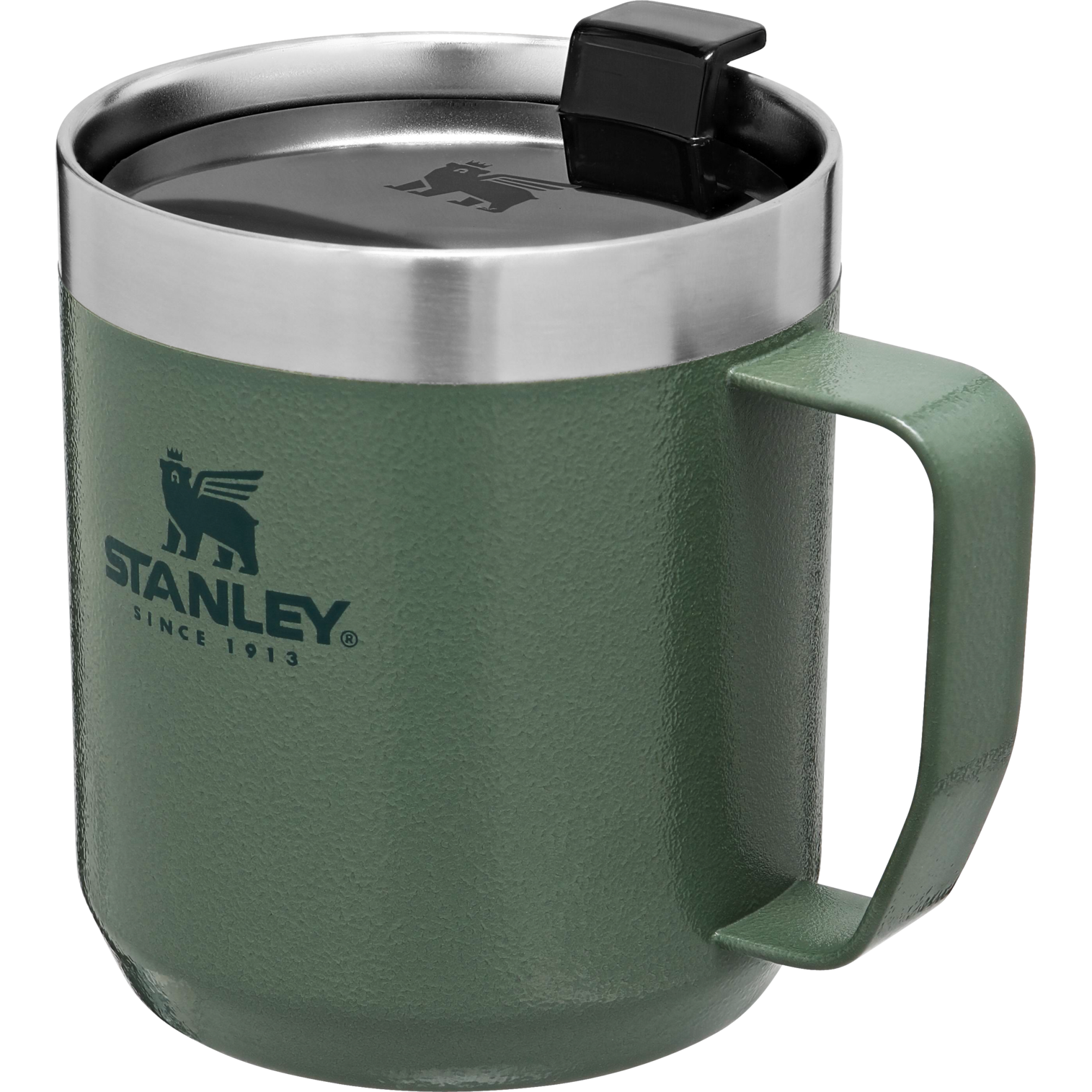 Stanley 12 OZ Go Classic Legendary Camp Mug In Hammertone Green