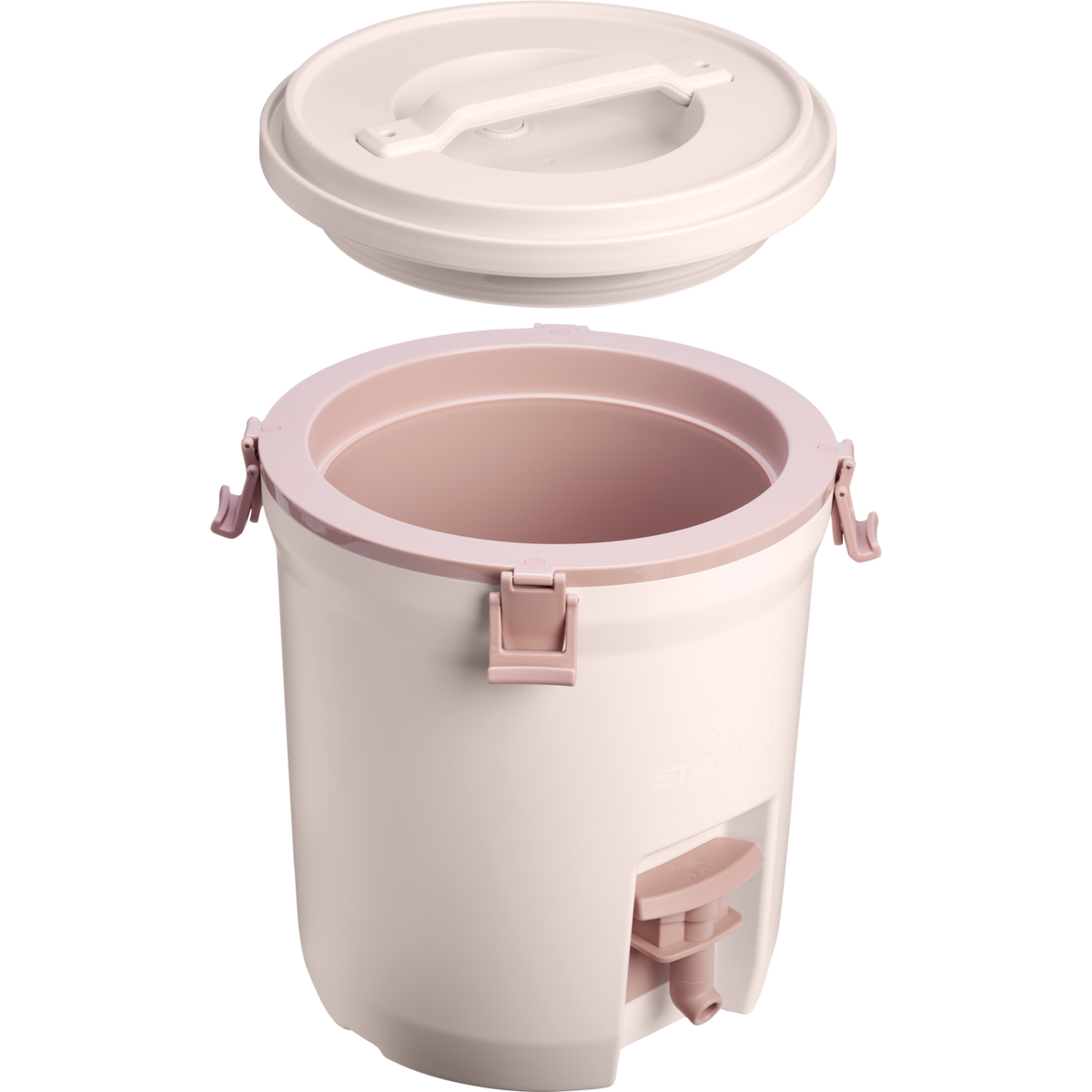 Stanley 1913 Adventure Fast Flow Water Jug 2G in Rose Quartz | Cross Section View