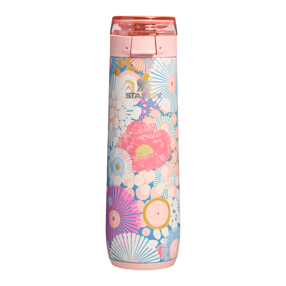 Stanley 1913 The Flowstate™ Spring Bottle 20 OZ in Sorbet Wildflower | Front View