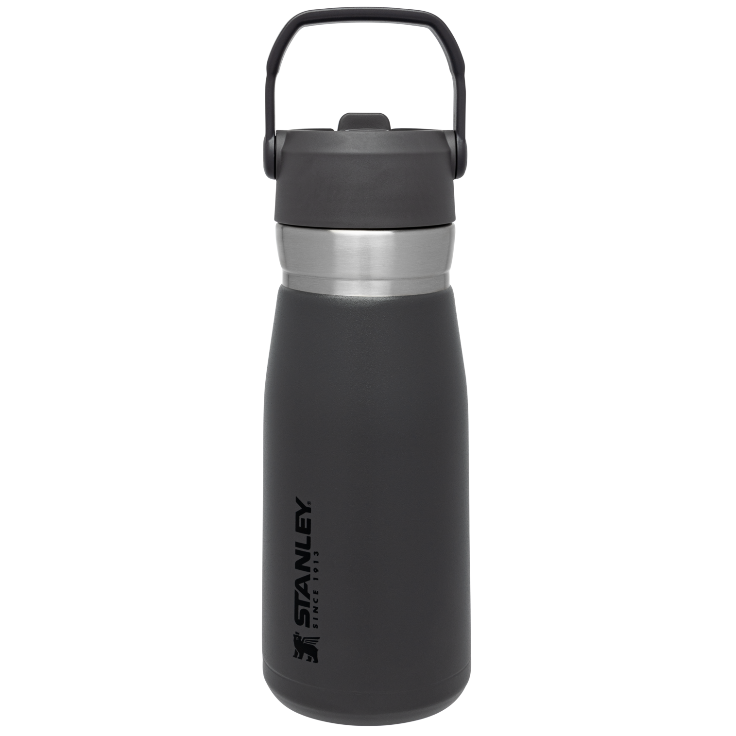 Stanley 1913 Go Flip Straw Water Bottle 27 OZ in Charcoal