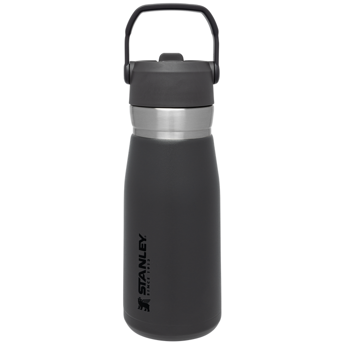 Stanley 1913 Go Flip Straw Water Bottle 27 OZ in Charcoal