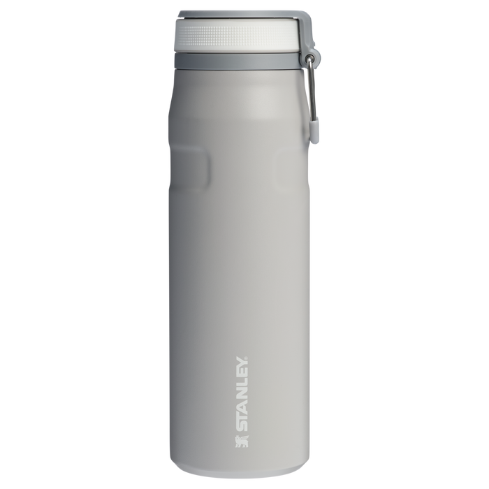 Stanley 1913 The IceFlow™ Bottle with Twist Flip Lid 24 OZ in Ash | Front View