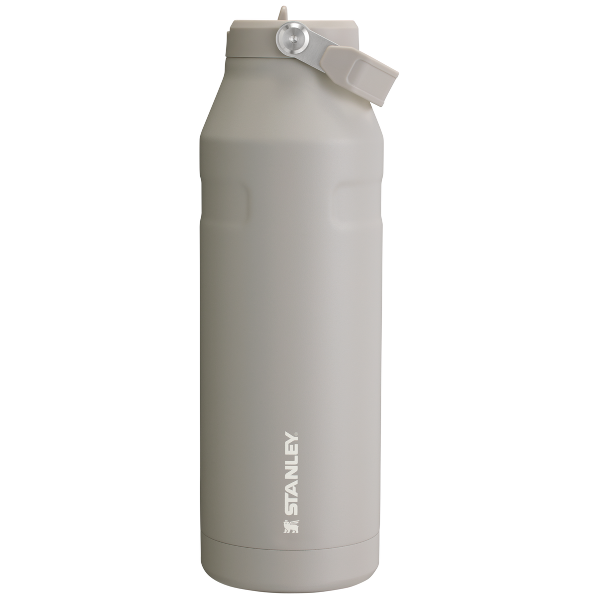 Stanley 1913 The IceFlow™ Bottle with Flip Straw Lid 50 OZ in Ash | Front View