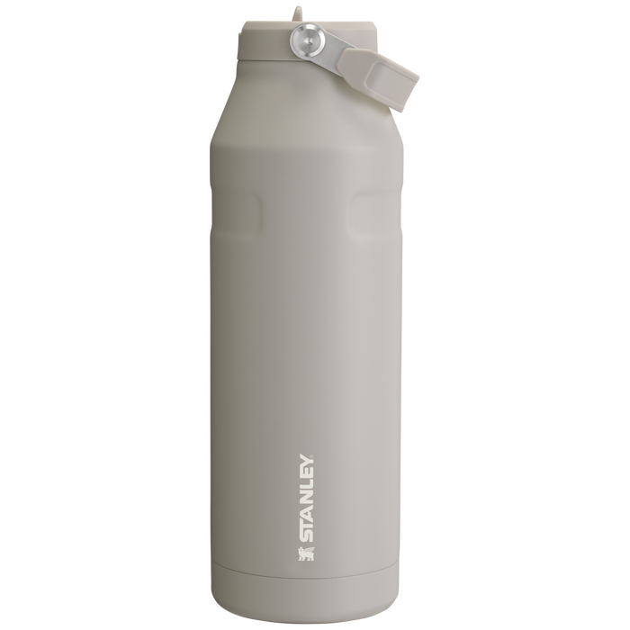 Stanley 1913 The IceFlow™ Bottle with Flip Straw Lid 50 OZ in Ash | Front View