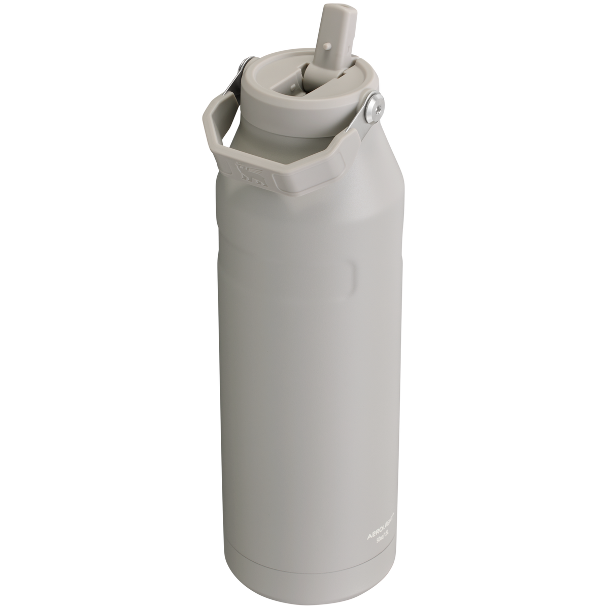 Stanley 1913 The IceFlow™ Bottle with Flip Straw Lid 50 OZ in Ash | Front View