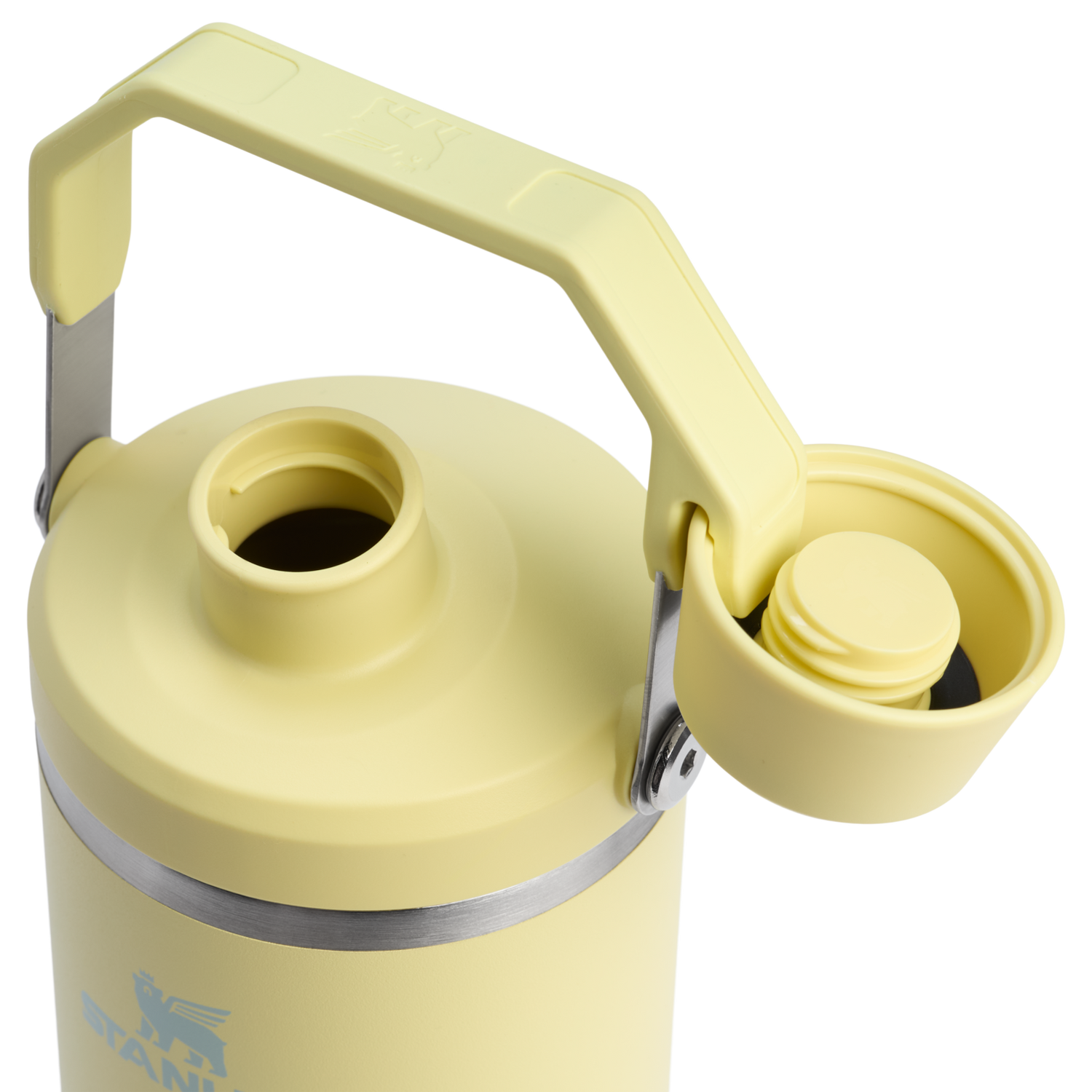 Stanley 1913 The IceFlow™ Tumbler with Fast Flow Lid 40 OZ in Pomelo | Lid Detailed View