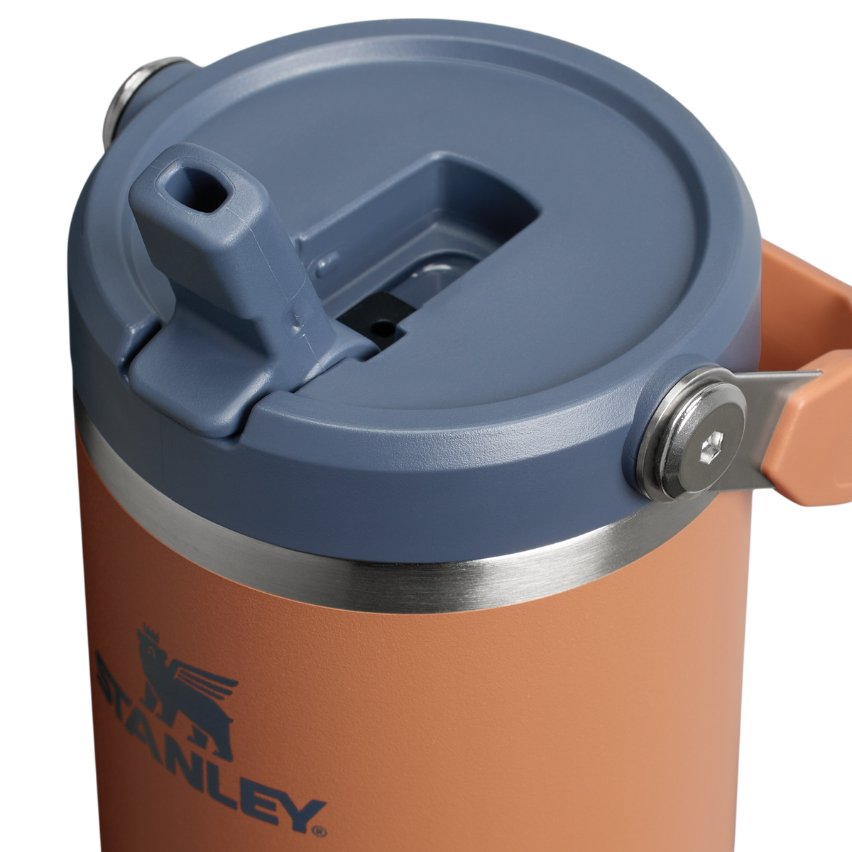 Stanley 1913 The IceFlow™ Flip Straw Tumbler 30 OZ in Toast | Lid Detailed View