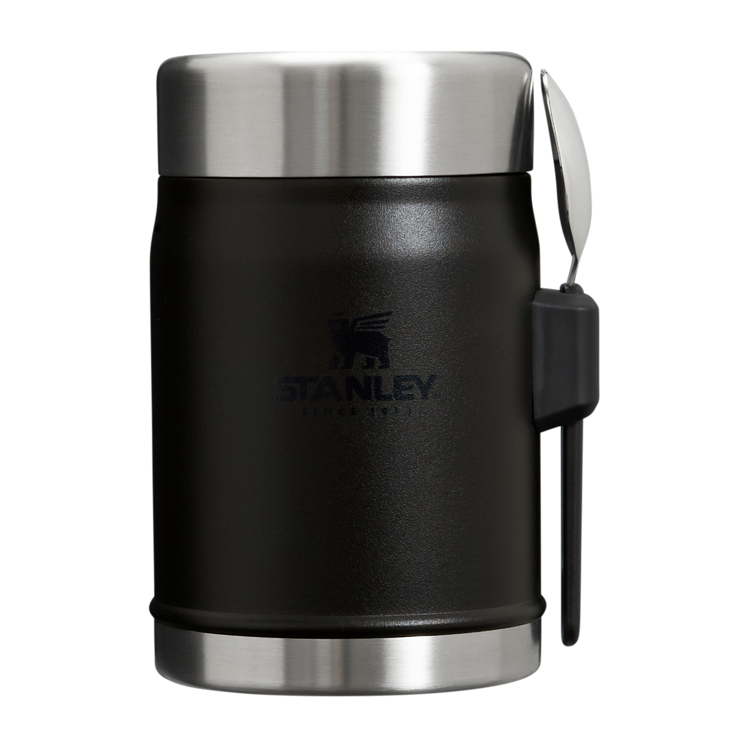 Stanley 1913 Classic Legendary Food Jar + Spork 14 OZ in Black 2.0 | View 1