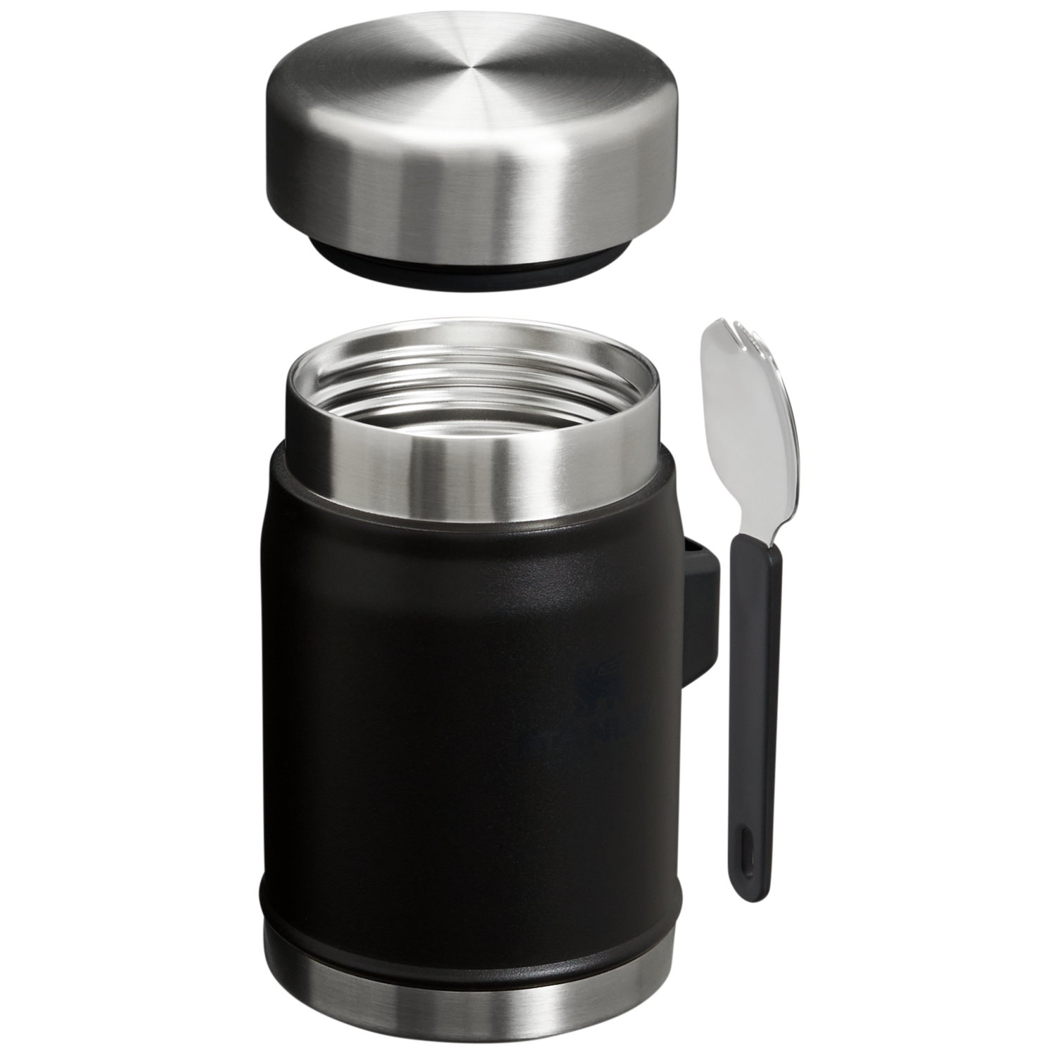 Stanley 1913 Classic Legendary Food Jar + Spork 14 OZ in Black 2.0 | View 2