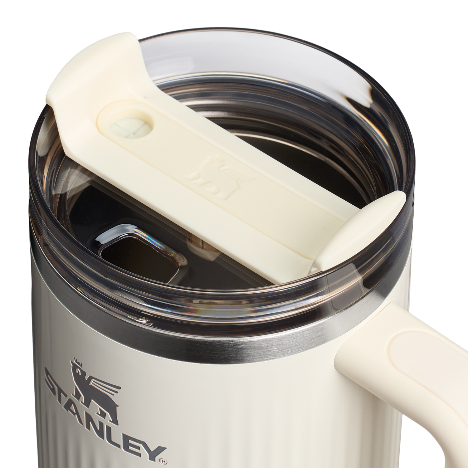 Stanley 1913 The Quencher® H2.0 Fluted Tumbler  40 OZ in Cream Gloss | View 2