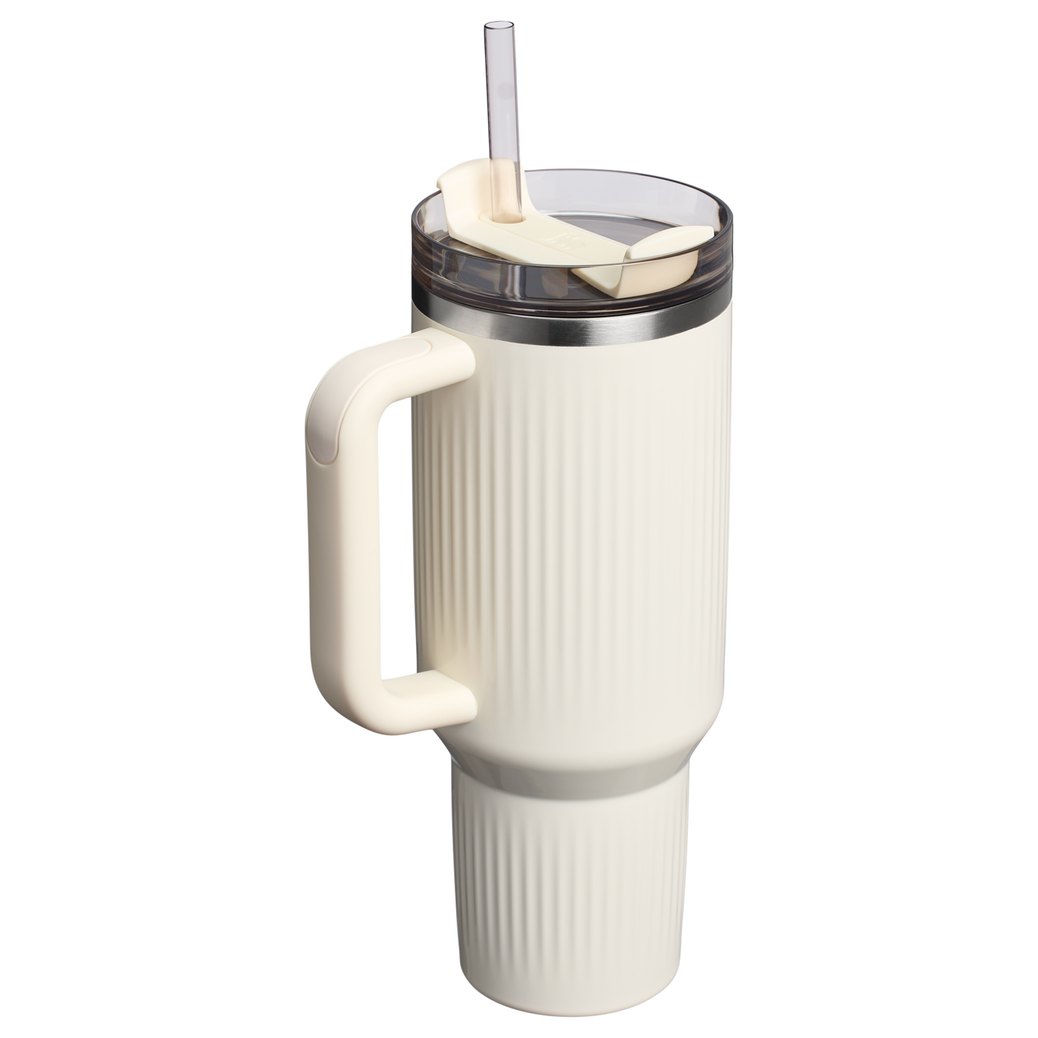 Stanley 1913 The Quencher® H2.0 Fluted Tumbler  40 OZ in Cream Gloss | View 1