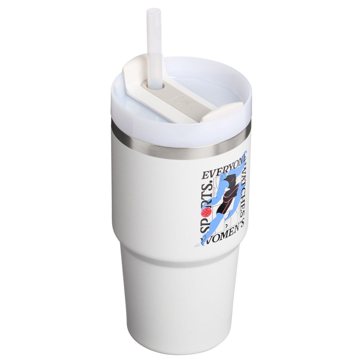 Stanley 1913 The Quencher H2.0 Flowstate™ Tumbler 20 OZ in Tournament White
