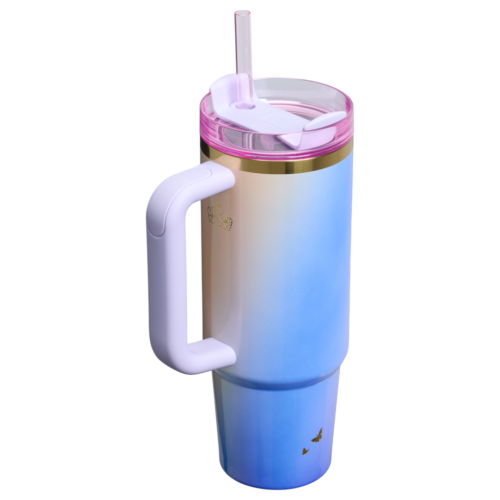 Stanley 1913 The Wicked for Good Quencher® H2.0 FlowState™ Tumbler 30 OZ in Glinda For Good | Back View