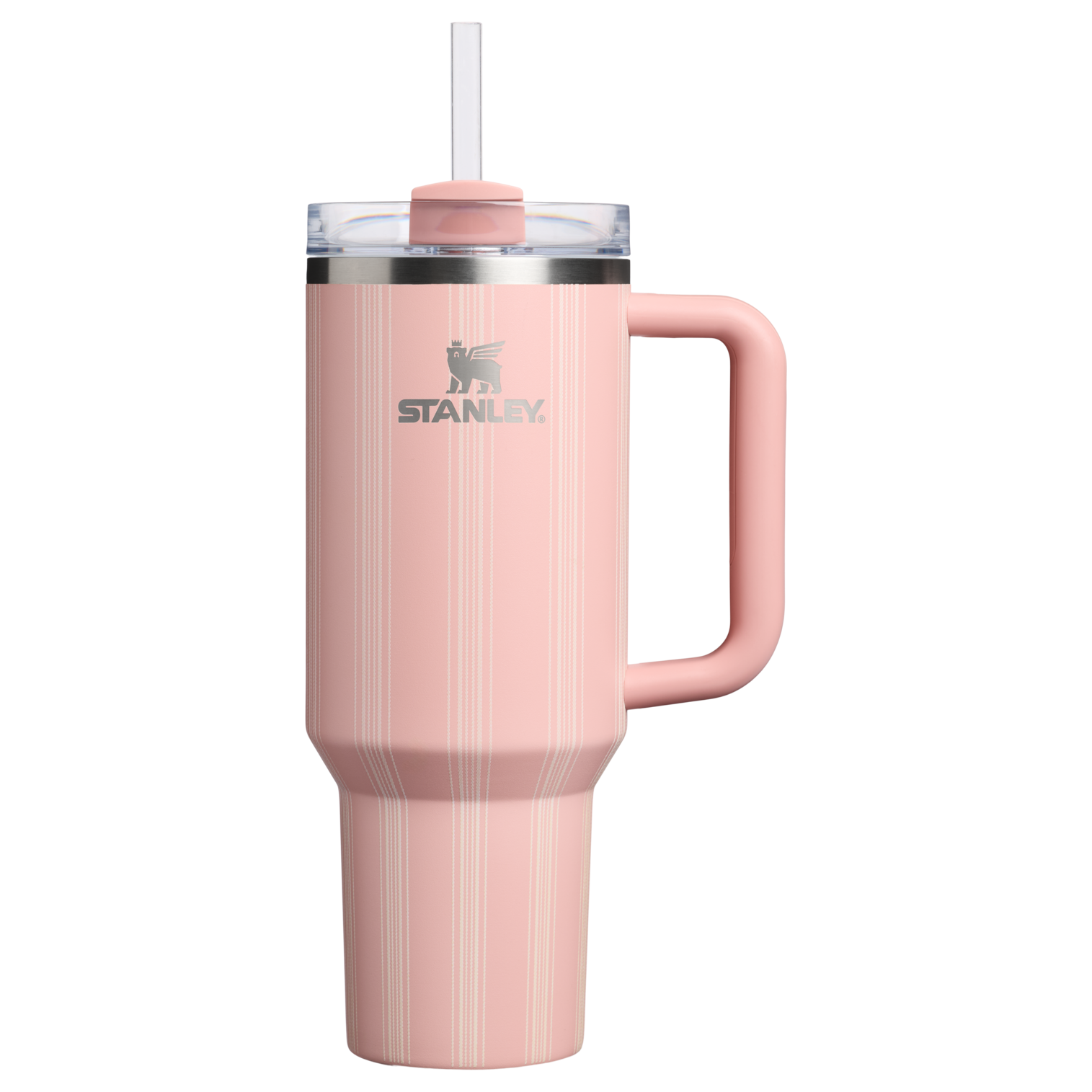 Stanley 1913 The Quencher H2.0 Flowstate™ Tumbler 40 OZ in Peach Rose Picnic Stripe
