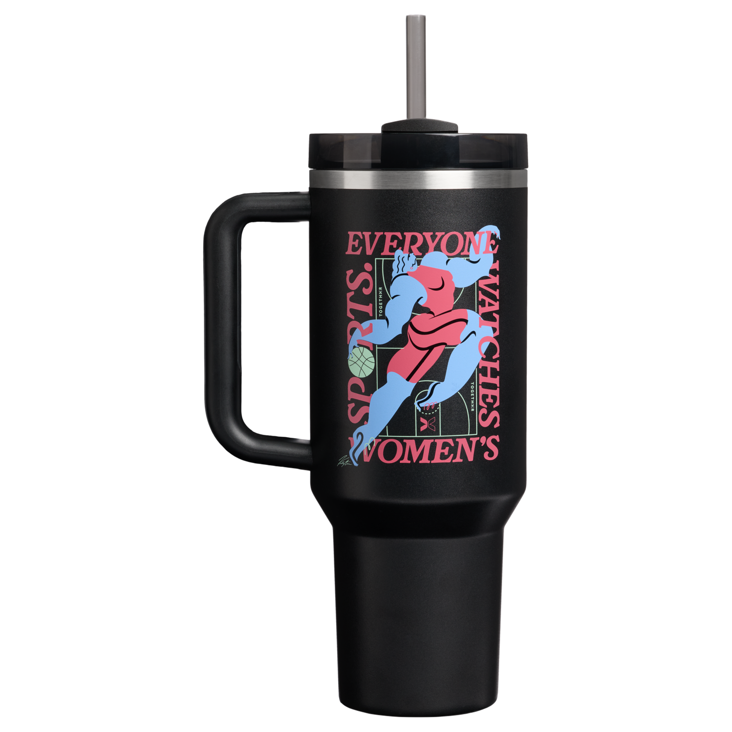 Stanley 1913 The Quencher H2.0 Flowstate™ Tumbler 40 OZ in Tournament Black | View 1